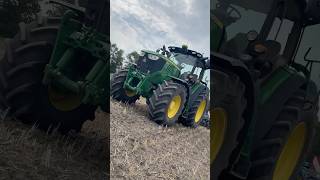 John Deere 6210R🔥🤩 johndeere farming agriculture köckerling 6210 [upl. by Denny522]