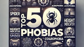 Top 50 Phobias and Their Fears Explained [upl. by Melisandra]