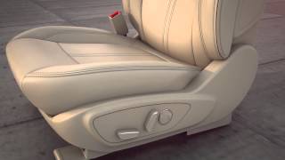 Power Seats and Lumbar Controls  Lincoln Howto Video [upl. by Ayifa]