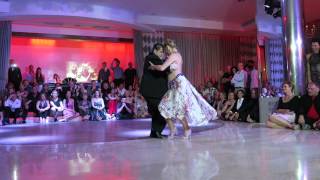 Alejandra Mantinan y Aoniken Quiroga at Canary Islands 2015 Tango Festival 2 [upl. by Gracie]