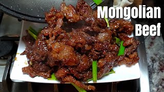 I made MONGOLIAN BEEF for dinner  Beef amp Onion StirFry Recipe [upl. by Ihsorih673]