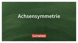 Achsensymmetrie – Einfach erklärt  Cornelsen Verlag Grundschule [upl. by Godfree91]