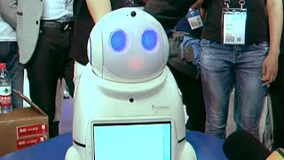 Guiyang Intl Big Data Expo 2016 Gluts Visitors’ Eyes with Variety of Smart Gadgets [upl. by Namor]