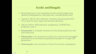 Antifungals  CRASH Medical Review Series [upl. by Azial]