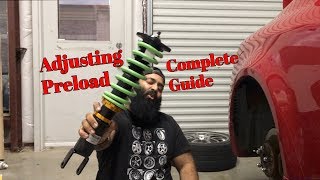 How To Adjust Preload on Coilovers [upl. by Ennovyhs]