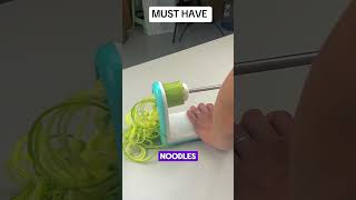 Ourokhome Zucchini Spiralizer Healthy Meals Made Easy Spiralizer ZucchiniNoodles HealthyCooking [upl. by Hamlin]