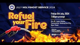 RCCG JULY 2024 HOLY GHOST SERVICE [upl. by Llerahc]