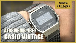 Unboxing The Casio Vintage A168WEMB1BEF [upl. by Chapel]