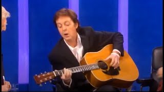 Paul McCartney Explains Blackbird [upl. by Onit]