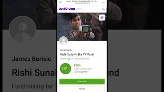 Rishi’s Sky TV Fund  Trussell Trust  Just Giving [upl. by Aleac13]