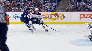 Connor McDavid speeds past defense backhands home PPG [upl. by Yelyr363]