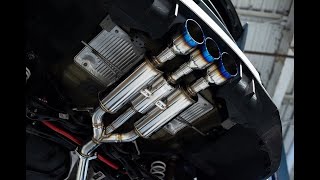 Blitz Nurspec VSR FK8 Civic Type R Exhaust [upl. by Twyla839]