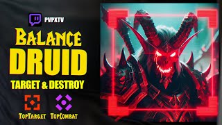 Balance Druid PvP  TARGET amp DESTROY Deepwind Gorge Battleground  WoW War Within 11 [upl. by Otiv]