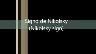 Nikolsky sign [upl. by Barlow]