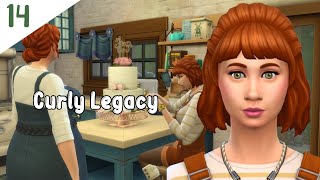 La Torta Nuziale 👒  Curly Legacy  ep14  The Sims 4 Gameplay ITA [upl. by Stanly947]