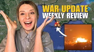 WAR UPDATE SEVASTOPOL ON FIRE RUSSIAN REFINERIES EXPLODE PUTIN MOSCOW Vlog 636 War in Ukraine [upl. by Drawde]