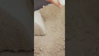 pulverize Sandcement satisfying oddlysatisfying asmr sand cementasmr [upl. by Sahc]