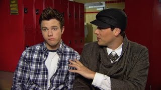 Glee Swap Behind the Scenes of “Props“  Glee Special Features Season 3 [upl. by Anitnelav]