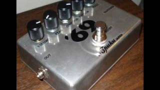 DIY Fuzz Face Clone pedal Germanium 2SB173415 Sound demo [upl. by Kirwin]