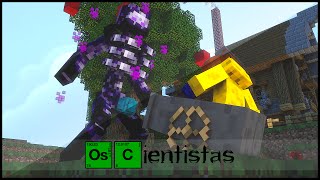 Minecraft Os Cientistas 35  ESQUELETO ENDERMAN MUTANTE [upl. by Mairam]