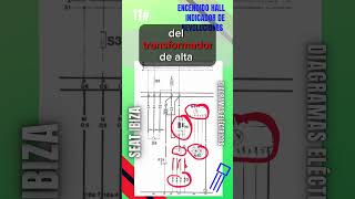 Diagrama eléctrico Encendido Hall indicador de revoluciones 11 Seat Ibiza primera generación tips [upl. by Hankins]