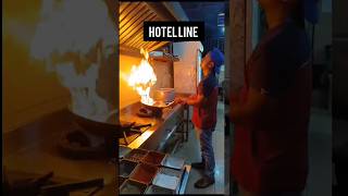 Chef in Hotel line cheflife hotel restaurant [upl. by Anelej]