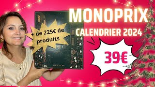 CALENDRIER 2024 MONOPRIX ✨Alors estil toujours aussi bien pour 39€ 🧐 [upl. by Cowie]