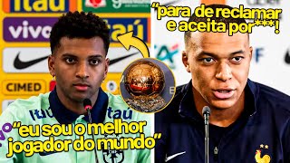 🚨TRETA RODRYGO BRIGA COM JOGADORES DO REAL MADRID APÓS NÃO SER INDICADO A BOLA DE OURO [upl. by Modie]