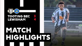 Match Highlights Tooting Bec v Lewisham Borough [upl. by Salzhauer]