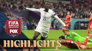 United States vs Wales Highlights  2022 FIFA World Cup [upl. by Acirretahs]