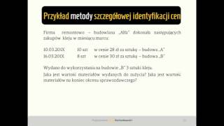 7 Metoda szczegółowej wyceny [upl. by Rogers621]