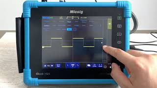 Micsig Tablet Oscilloscope Trigger Mode Auto amp Normal [upl. by Vedi]