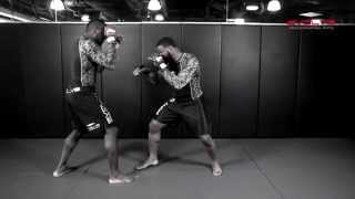 UFC Tyron Woodley Takedown  KO Punch  Evolve University [upl. by Ailin]