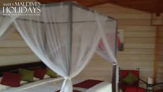 Kuredu Island Resort Sangu Water Villa Walkthrough [upl. by Reppiks826]