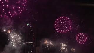 Australia Day Fireworks Southbank Brisbane Queensland Australia 2612019 [upl. by Stich]