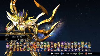 Saint Seiya Soldiers Soul PC Gameplay Part 6  All Characters Unlocked 4K [upl. by Ahgiela512]