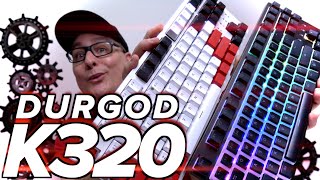 Durgod K320 Nebula Gaming Keyboard Review SOLID TKL [upl. by Nhguav337]