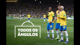 TODOS OS ÂNGULOS os BASTIDORES da classificação da Seleção Brasileira para a COPA DO MUNDO DE 2022 [upl. by Nyleikcaj]