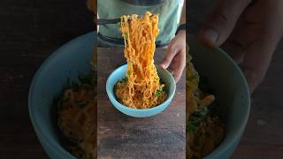 You will get ADDICTED to this Best instant ramen hack of all time cheese chilli ramen shorts [upl. by Gnauq]