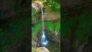 canyon canyoning georgia nature waterfall travel drone [upl. by Amyas]