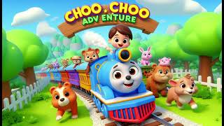 Choo Choo Train Adventure  Cartoon Nursery Kids Music Songs [upl. by Nibroc]