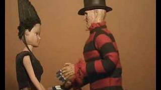 nightmare elm street dream warriors Taryn death stop motion [upl. by Rondi]