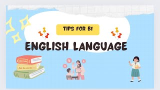 B1 English Exam Tips [upl. by Flower294]