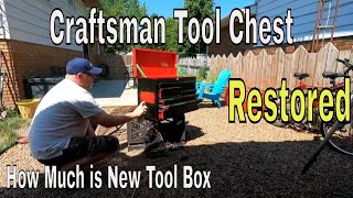 Old Tool Box Restored Budgetfriendly Storage Solution  Diy [upl. by Spatola797]