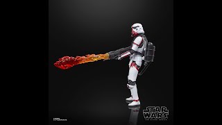 STAR WARS The Black Series Mandalorian Incinerator Trooper [upl. by Orv45]