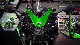 Kawasaki H2 SX SE  2023  Specifications  Walkaround  Review  4K [upl. by Leid]