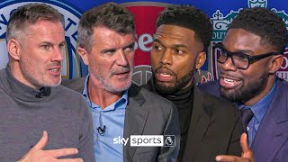 Who will win the league 👀🏆  Carra Keane Sturridge amp Richards debate [upl. by Uzzia]