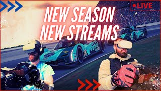 NEW iRACING SEASON  First VR Stream on YouTube [upl. by Grof]