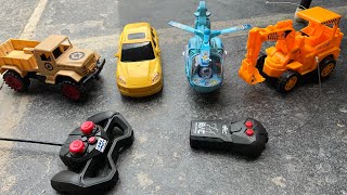 Rc military truck 122 defend justice and remote control jcb and 360 helicopter fun aircraft [upl. by Amahs25]