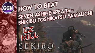 How to Beat “Shikibu Toshikatsu Yamauchi” Easy Kill  Mini Boss Guide  Sekiro Shadow Die Twice [upl. by Sualohcin]